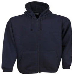 Adults Full Zip Fleecy Hoodie - Image 2