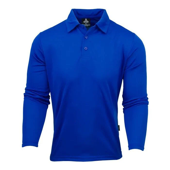 Aussie Pacific Botany L/S Mens Polo (1316) - Image 3