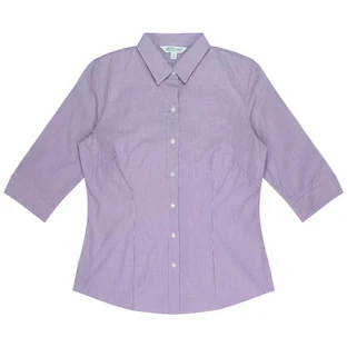 Aussie Pacific Toorak Ladies 3/4 Sleeve Shirt (2901T) (Clearance) - Image 4