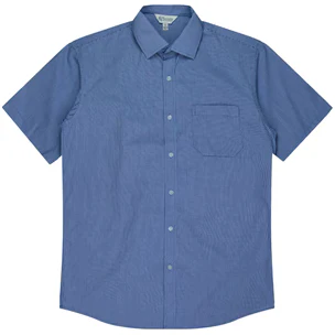 Aussie Pacific Toorak Mens Short Sleeve Shirt (1901S) (Clearance) - Image 3