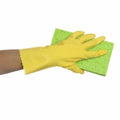 Bastion Flocklined Rubber Gloves (Carton 144 Pairs)