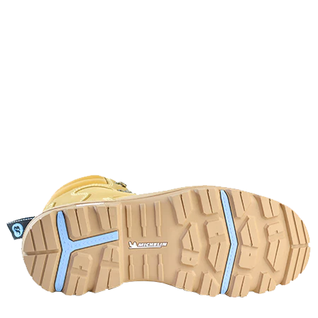 Bata Longreach Ultra Wheat Lace Up Steel Cap Safety Boot With Scuff Cap (804-88009) (Pre Order) - Image 4