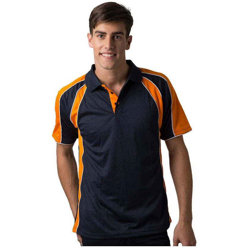 Beseen Contrast Sleeve Edge Polo (The Toucan) - Image 5