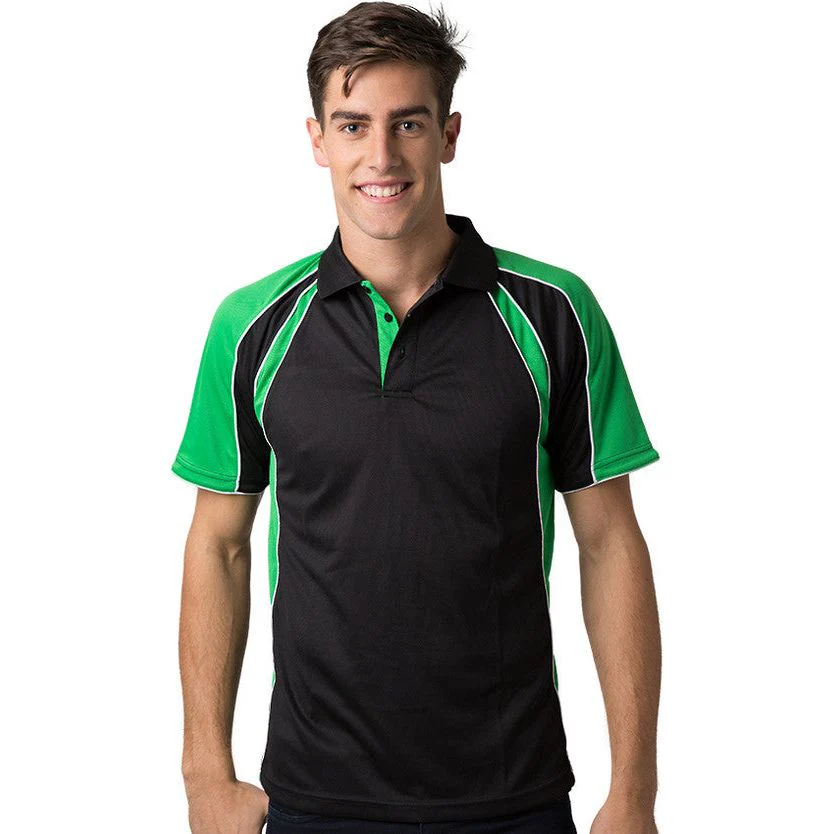 Beseen Contrast Sleeve Edge Polo (The Toucan) - Image 7