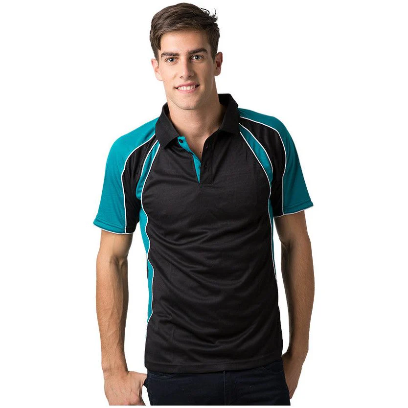 Beseen Contrast Sleeve Edge Polo (The Toucan) - Image 8