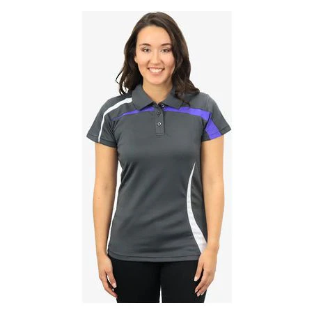 Beseen Ladies Contrast Side & Shoulder Panel Polo (BSP2014L) - Image 11