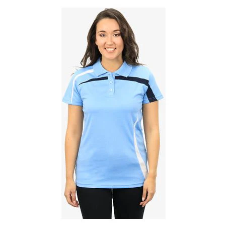 Beseen Ladies Contrast Side & Shoulder Panel Polo (BSP2014L) - Image 23