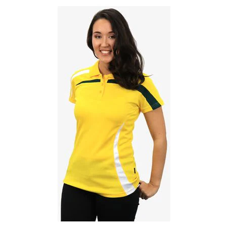 Beseen Ladies Contrast Side & Shoulder Panel Polo (BSP2014L) - Image 25