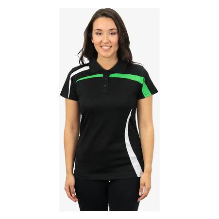 Beseen Ladies Contrast Side & Shoulder Panel Polo (BSP2014L) - Image 3