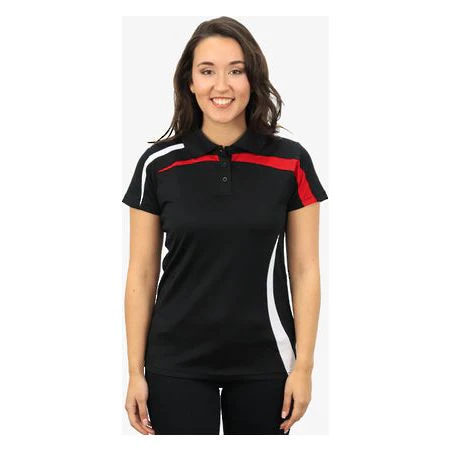Beseen Ladies Contrast Side & Shoulder Panel Polo (BSP2014L) - Image 4