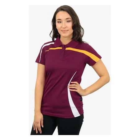 Beseen Ladies Contrast Side & Shoulder Panel Polo (BSP2014L) - Image 5