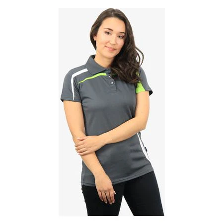 Beseen Ladies Contrast Side & Shoulder Panel Polo (BSP2014L) - Image 9