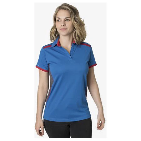 Beseen Ladies Contrasting Shoulder Polo (BKP500L) - Image 5