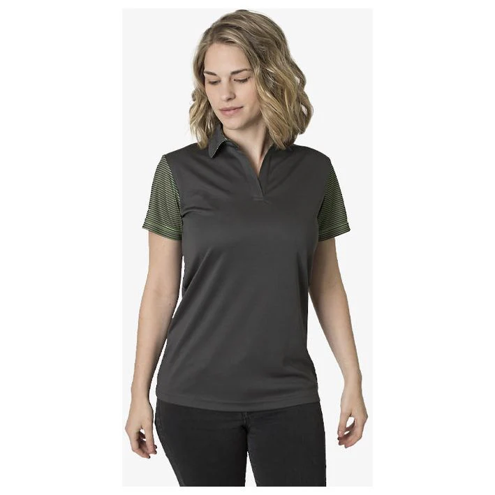 Beseen Ladies Sublimated Striped Sleeves Polo (BKP600L) - Image 4