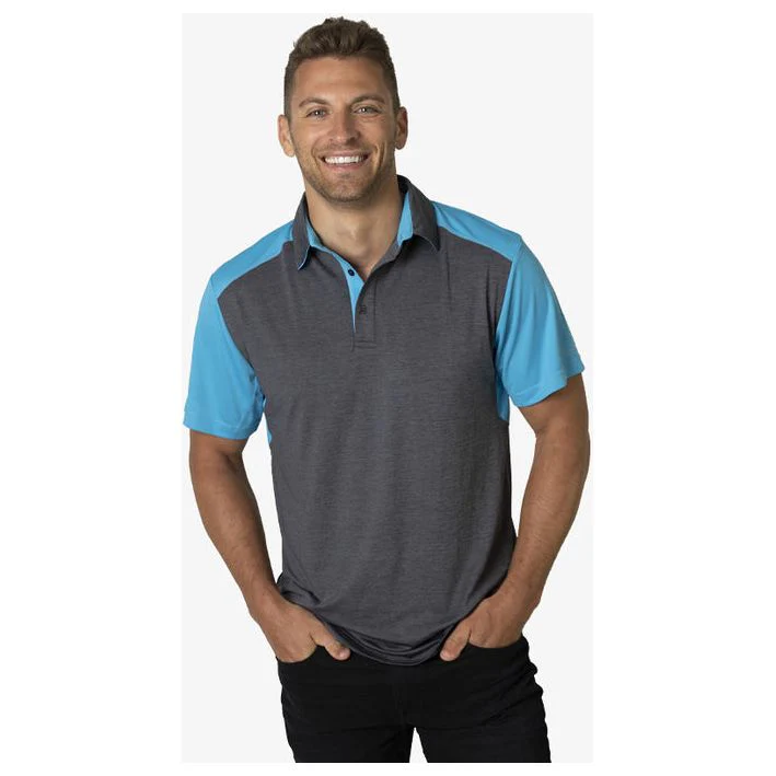 Beseen Mens Shoulder Panel Polo (BKP401) - Image 2