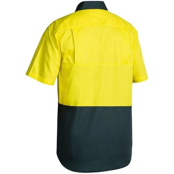 Bisley 2 Tone Cool Lightweight Short Sleeve Drill Shirt (BS1895) - Image 2