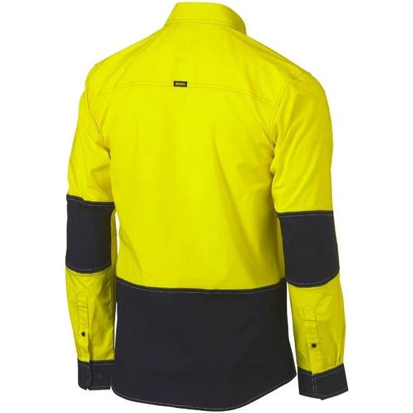 Bisley Active Fit Flx & Move Hi Vis Utility Shirt (BS6177) (Clearance) - Image 4