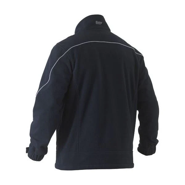 Bisley Bonded Micro Fleece Jacket With Reflective Accent (BJ6771) (Clearance) - Image 2