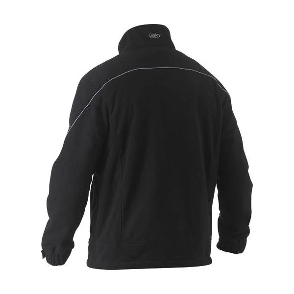 Bisley Bonded Micro Fleece Jacket With Reflective Accent (BJ6771) (Clearance) - Image 4