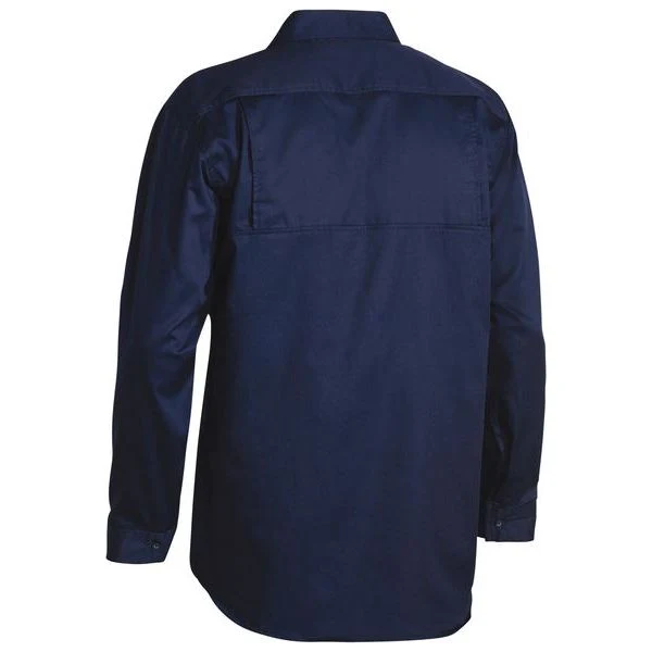 Bisley Cool Lightweight Drill Long Sleeve Shirt (BS6893) - Image 4