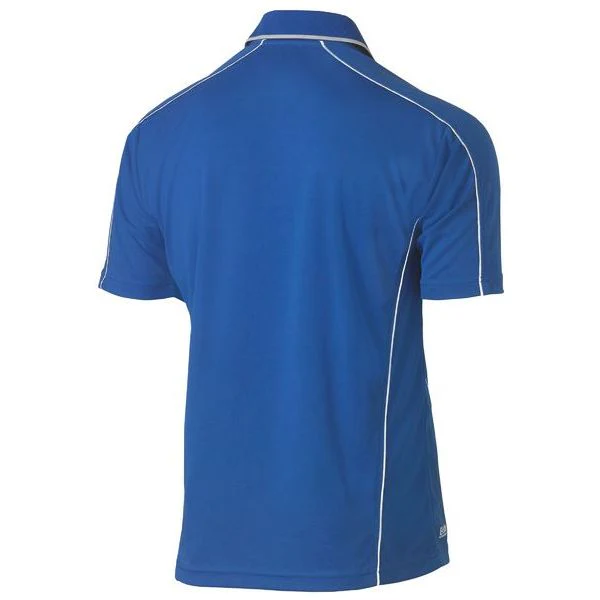 Bisley Cool Mesh Polo Shirt With Reflective Piping (BK1425) - Image 12