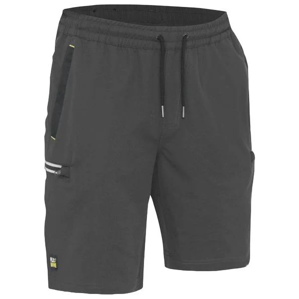 Bisley Flx & Move 4 Way Stetch Elastic Waist Cargo Short (BSHC1333) - Image 4