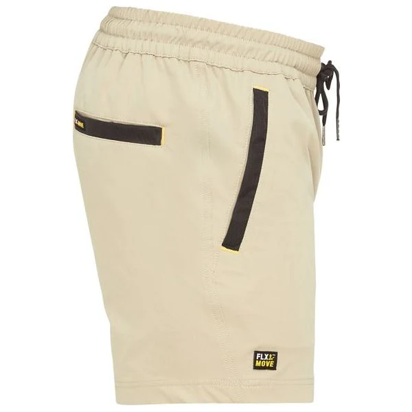 Bisley Flx & Move 4-Way Stretch Elastic Waist Short (BSH1331) - Image 6