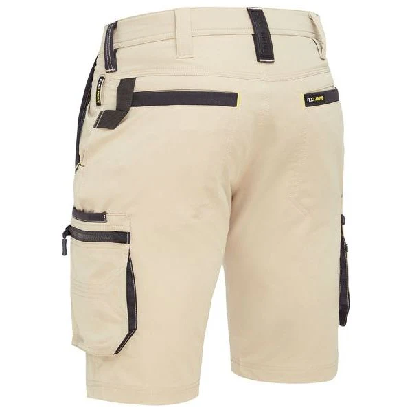 Bisley Flx & Move 4-Way Stretch Zip Cargo Short (BSHC1332) - Image 4