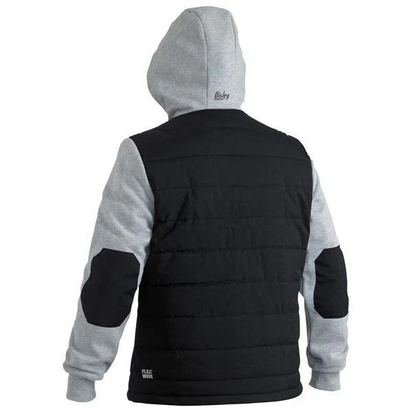 Bisley Flx & Move Contrast Puffer Fleece Hoodie (BJ6944) - Image 3