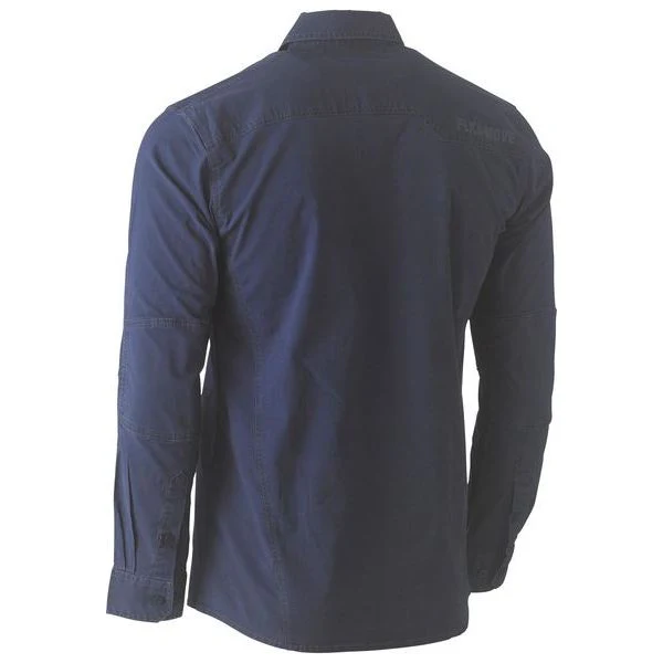 Bisley Flx & Move Long Sleeve Utility Work Shirt (BS6144) - Image 4