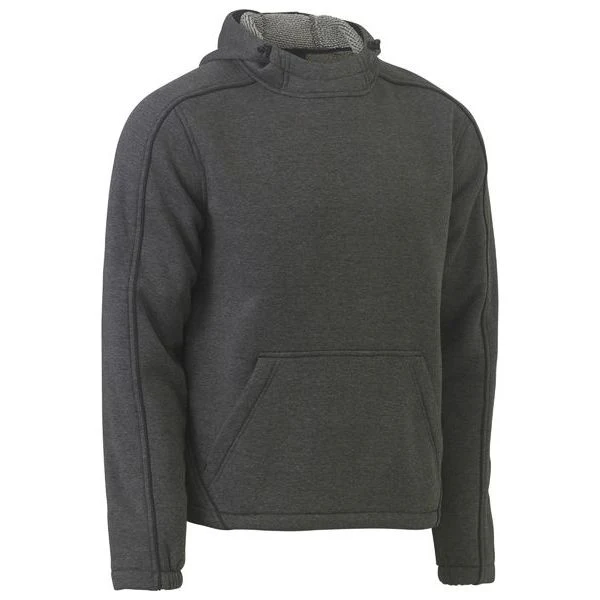 Bisley Flx & Move Marle Fleece Hoodie With Kangaroo Pouch Pocket (BK6983) (Clearance)