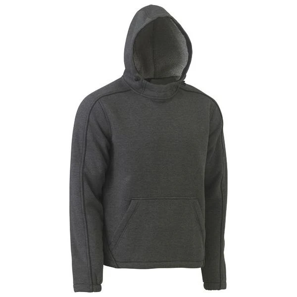 Bisley Flx & Move Marle Fleece Hoodie With Kangaroo Pouch Pocket (BK6983) (Clearance) - Image 2