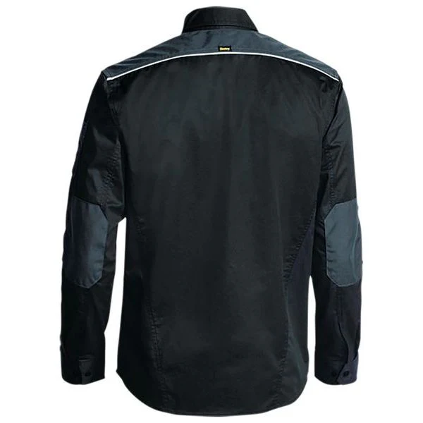 Bisley Flx & Move Mechanical Long Sleeve Stretch Shirt (BS6133) (Clearance) - Image 2