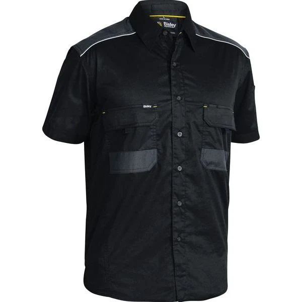 Bisley Flx & Move Short Sleeve Shirt (BS1133) - Image 3