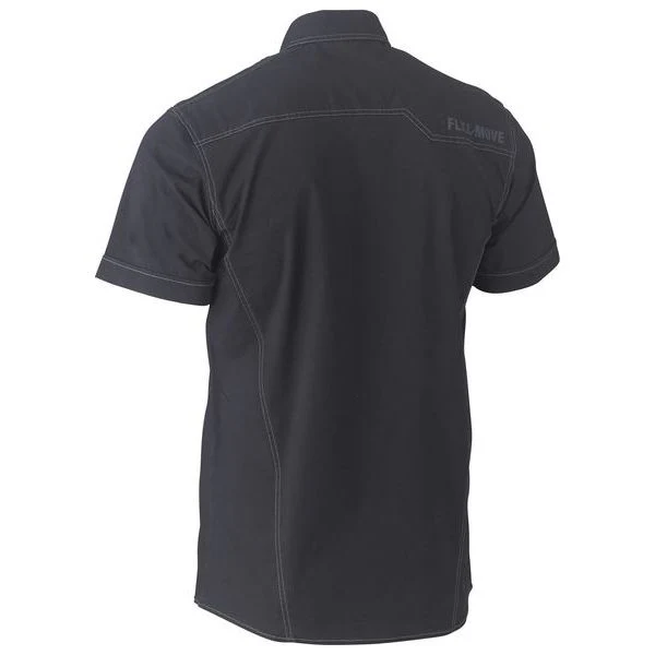Bisley Flx & Move Short Sleeve Utility Work Shirt (BS1144) - Image 8