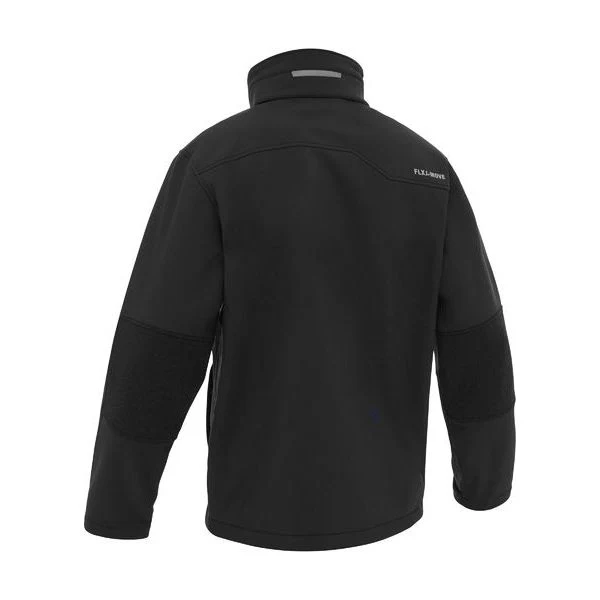 Bisley Flx & Move Soft Shell Jacket With Detachable Hood (BJ6570) - Image 2