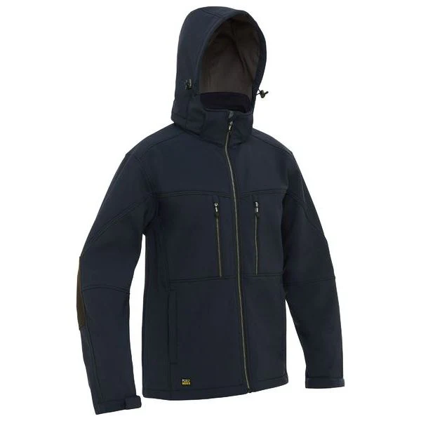 Bisley Flx & Move Soft Shell Jacket With Detachable Hood (BJ6570) - Image 8