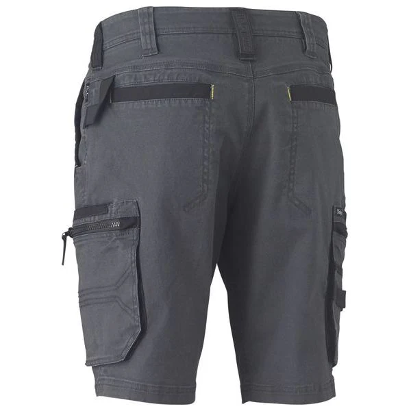 Bisley Flx & Move Stretch Utility Zip Cargo Short (BSHC1330) - Image 6