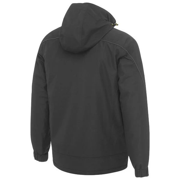 Bisley Heavy Duty Wet Weather Dobby Jacket With Built In Hood (BJ6943) - Image 2