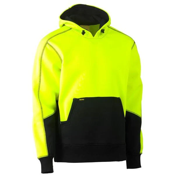 Bisley Hi Vis Two Tone Fleece Pullover Hoodie (BK6619) - Image 3