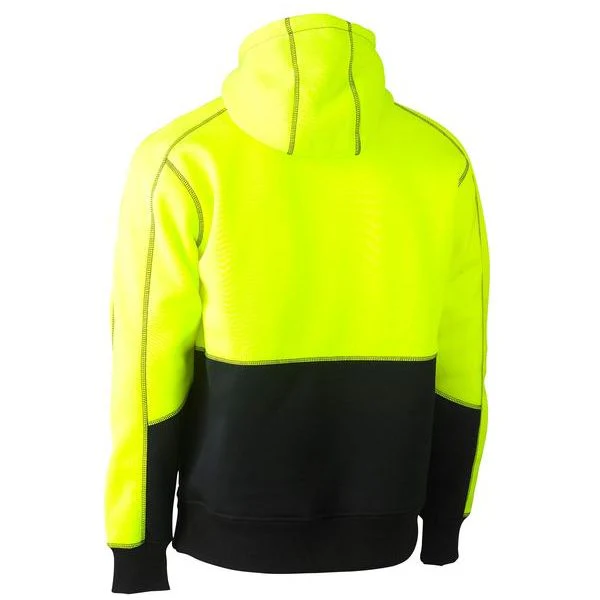 Bisley Hi Vis Two Tone Fleece Pullover Hoodie (BK6619) - Image 4