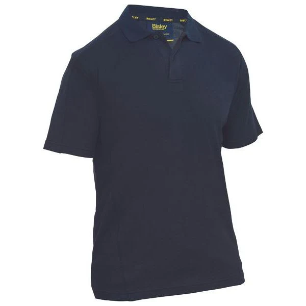 Bisley Lightweight Short Sleeve Polo With Knit Ribbed Collar (BK1202)