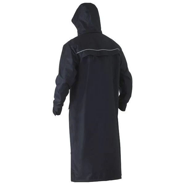 Bisley Long Rain Coat With Built In Concealed Hood (BJ6962) - Image 4