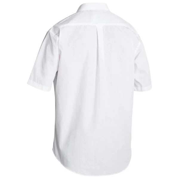 Bisley Mens Permanent Press Short Sleeve Shirt (BS1526) - Image 2