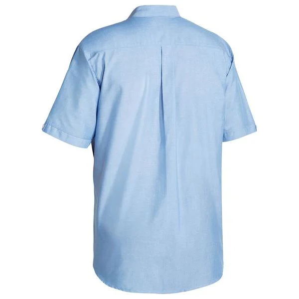 Bisley Oxford Short Sleeve Shirt (BS1030) - Image 4