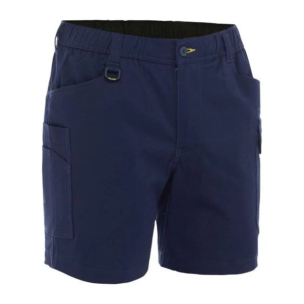 Bisley Stretch Cotton Elastic Waist Cargo Shorts (BSHC1018) - Image 3
