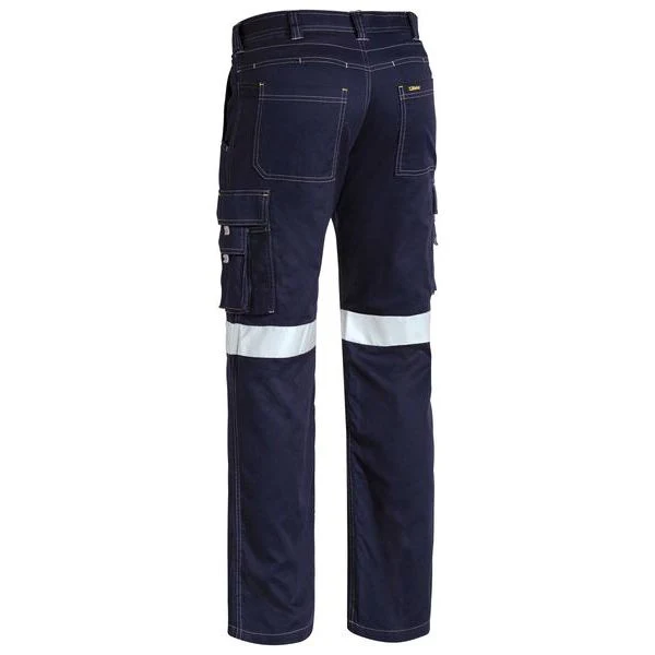 Bisley Taped 11 Pocket Mens Cool Lightweight Cargo Pants (BPC6431T) - Image 2