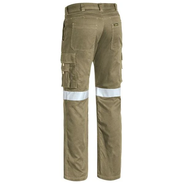 Bisley Taped 11 Pocket Mens Cool Lightweight Cargo Pants (BPC6431T) (Clearance) - Image 2