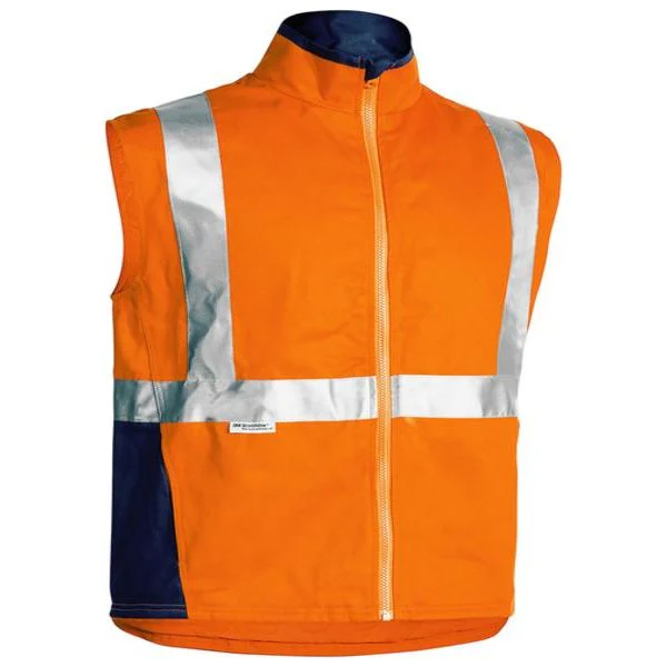 Bisley Taped Hi Vis 3 In 1 Drill Jacket (BJ6970T) - Image 3