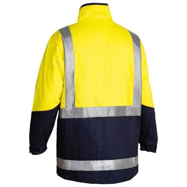 Bisley Taped Hi Vis 3 In 1 Drill Jacket (BJ6970T) - Image 6